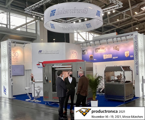 ITC Messestand Productronica 2021